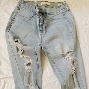 PacSun light denim jeggings